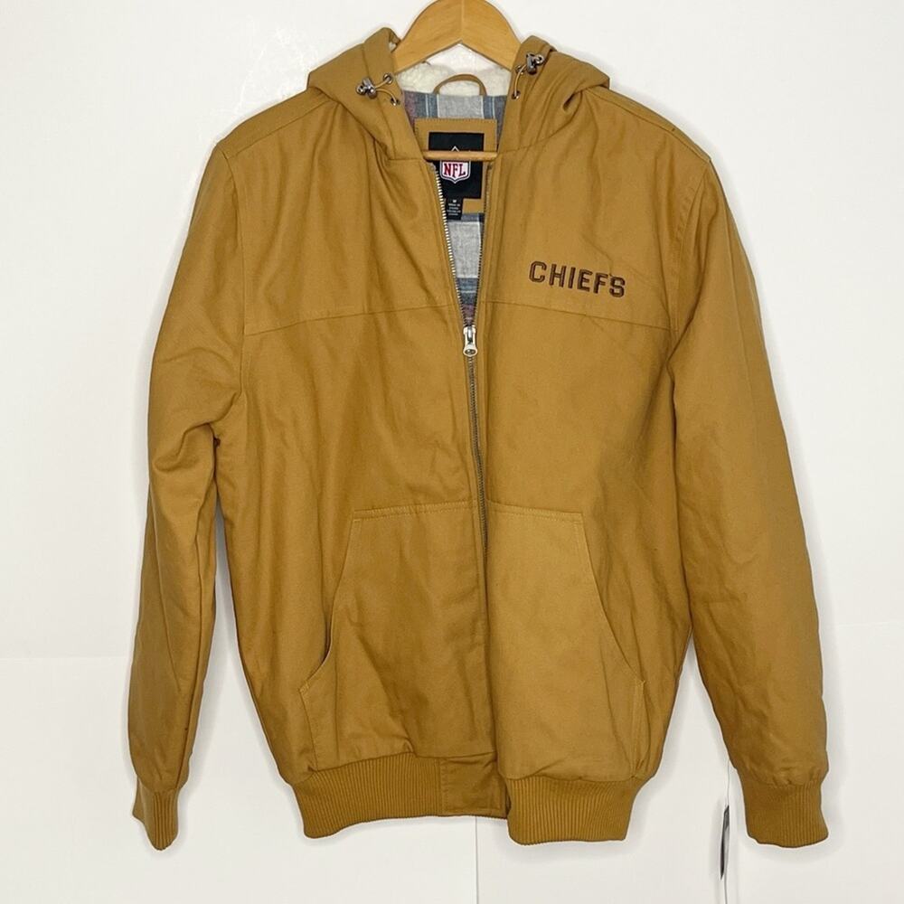 Mens NFL Apparel Kansas City Chiefs Jacket Size Medium